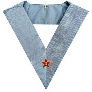 2025 COLLIER REGALIA MAÇONNIQUE DE RITE MODERNE FRANÇAIS COLLIER HOSPITABLE - Product Image 2