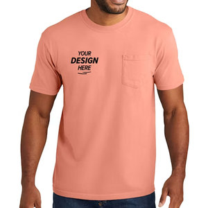 T-shirt Homme Coupe Ample Personnalisable, Léger et Respirant, Épaules Tombantes, Style Streetwear, Poche Vierge, Grammage Lourd, USA - Product Image 6