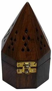 2024 New Model Handmade Agarwood Wooden Incense <b>Burner</b> Box Set Bakhoor <b>Burner</b> for Religious Home Decoration Wholesale Available - Product Image 2