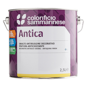 Smalto Antiruggine 'Antica' Lt. 0,750 Grana Grossa - Ferro Battuto - Product Image 1