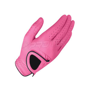 Gants de golf pour hommes, prix d'usine, logo personnalisé, protection des mains, respirants, doux, durables, antidérapants, grande qualité, cuir Cabretta véritable - Product Image 3
