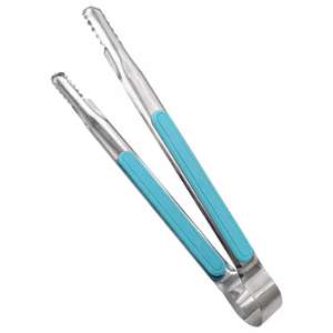 Roti Toast Tong de diseño de acero inoxidable, accesorios de utensilios de cocina chapados en color plateado, perfectos para el hogar, la cocina del Hotel, uso diario - Product Image 1