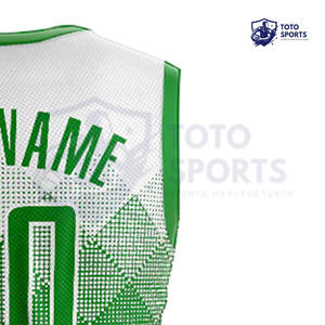 Uniforme de Baloncesto Deportivo Profesional, Cómodo, Transpirable, Sin Mangas, Ligero, Nuevo Diseño, Mejor Proveedor, Precio al por Mayor - Product Image 6