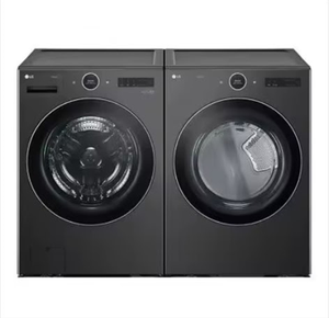 Factory Sealed Turbo <b>Front</b> <b>Loading</b> Automatic 360 Smart 4 5-cu ft High Efficiency Stackable <b>Washer</b> and Dryer - Product Image 1