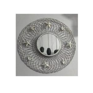 กระจกติดผนังดีไซน์ทรงกลมทำด้วยมือสีทองสำหรับบ้านและโรงแรมในราคาไม่แพงกระจกตกแต่งผนังไม่เหมือนใคร - Product Image 3