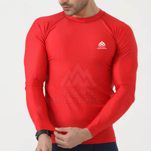 Camisetas de Compresión Ligeras y Ajustadas para Hombre, Camisetas de Compresión de Color Sólido de Alta Calidad para Entrenamiento - Product Image 2