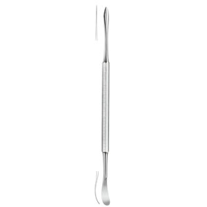 Instrument dentaire en acier inoxydable de spatule de sculpteur de cire dentaire à Double extrémité de qualité supérieure pour la sculpture de modélisation de cire de précision - Product Image 1