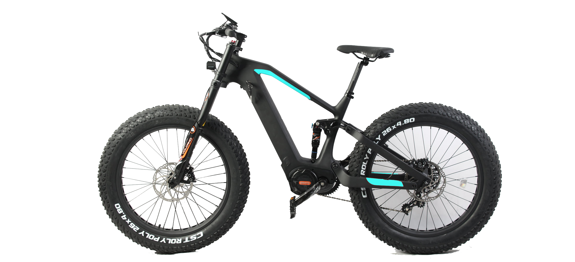 BAFANG 1000W カーボンファイバー ブースト電動自転車 26*4インチ