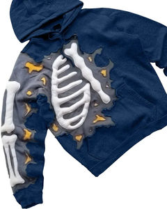 Sudadera con Capucha Personalizada para Hombre, Transpirable, Resistente al Viento, de Color Sólido, con Logotipo Frontal, de Poliéster/Algodón - Product Image 4