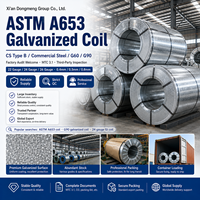 Fabricant de bobines d'acier galvanisé S350GD Z275 pour les projets de montage solaire et de structures en acier