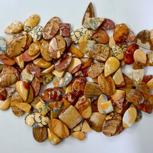 Maligno Jasper หินควอตซ์แบบหลวมสีน้ำตาลธรรมชาติคุณภาพสูงสำหรับทำเครื่องประดับ - Product Image 5