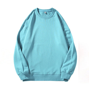 Sudadera Personalizada de Peso Pesado, Camisetas Extra Grandes de Estilo Urbano, 100% Algodón Peinado, Cuello Redondo, Sudadera con Capucha para Hombre, Color Sólido - Product Image 5