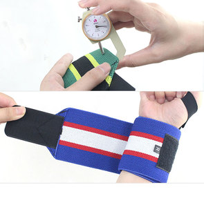 Gym Heavy Duty Fitness Weightlifting Powerlifting Support Custom Logo Wrist wraps - Product Image 4