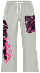 ชุดเซ็ตสตรีทแวร์แบบยูนิเซ็กซ์ เสื้อพูลโอเวอร์และกางเกงจ็อกเกอร์ขาบานทรงหลวม ลวดลายฟอกสีสไตล์วินเทจ - Product Image 4