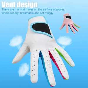 Guantes de golf de piel de oveja personalizados para deportes a precio bajo, superventas, recién llegados, guantes de golf de diseño personalizado de calidad superior - Product Image 3