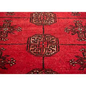 พรมขนสัตว์ถักมือ Kiaan ขนาด 9x12 ฟุต สีแดงและสีส้ม ลายเรขาคณิตและลวดลายนามธรรม สำหรับทางเข้า ห้องนั่งเล่น และโถงทางเดิน รุ่น Svtk-86 - Product Image 3