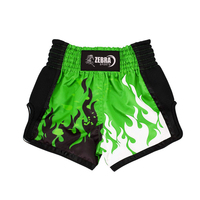 Shorts de Muay Thai Unisexe, Trunks d'Entraînement MMA Boxe, Logo Personnalisé, 100% Polyester Respirant et Durable, Marque Privée, Compétition, Soie