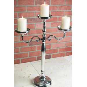 Meilleures ventes : Chandelier à 5 bras sur mesure, finition nickel, en métal, pour décoration de table de mariage et de la maison - Product Image 6