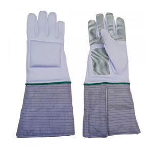 High Quality Breathable Leather Fencing <b>Gloves</b> Hand Grips <b>Moisture</b> Wicking Adjustable Wrist Strap-Wholesale Factory Direct - Product Image 6