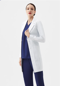 Ropa de enfermería suave blusa mujer poliéster rayón spandex diseño personalizado de Vietnam - Product Image 2