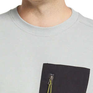 Premium Oversized Men Pullover <b>Sweatshirt</b> 100% Cotton <b>Fleece</b> Men Crew Neck Fashionable Men <b>Sweatshirts</b> - Product Image 4