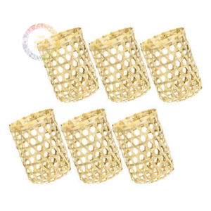 Repose-gobelet en bambou touché au grain-L'élégance de la nature dans chaque design incurvé - Product Image 5