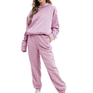 Personalizar Logo Mujeres Acid Wash Chándales Set de alta calidad Custom Sports Jogger Chándales para las mujeres - Product Image 1