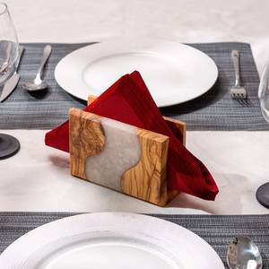 Servilletero Artesanal de Madera y Resina, Elegante Porta Servilletas con Función para Colgar, para Mesa de Comedor, Hotel o Restaurante - Product Image 5