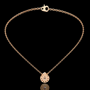 Collier élégant Halo poire Leb Grown pendentif en argent sterling 925 bijoux à breloques pour femmes pour fiançailles cadeau de fête de mariage - Product Image 5