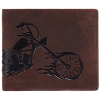 Desain Dompet Kulit Pria Ukuran Kustom Anda Sendiri Grosir Kedatangan Baru Dompet Kulit Asli Vintage Buatan Tangan Berkualitas Tinggi