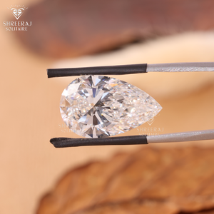 Diamante auténtico de 1.00 CT a 5.00 CT, corte pera, forma elegante, CVD HPHT, certificado IGI, color D/E/F, claridad VVS2/VS1, venta al por mayor - Product Image 1