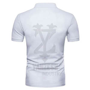 เสื้อโปโลแขนสั้นของผู้ชายสำหรับฤดูร้อน2023เสื้อยืดลายกล้ามเนื้อระบายอากาศได้สไตล์ล่าสุดทำจากผ้าฝ้าย/ใยไผ่ - Product Image 2