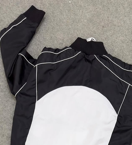 Conjunto Deportivo Personalizado de Talla Grande con Capucha, Chaqueta Cortavientos de Otoño, Chaqueta Deportiva para Hombre, Resistente al Viento, Ecológica, de Secado Rápido, Estampada - Product Image 6