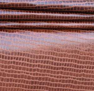 หนังจระเข้แท้ลายนูนหนังวัวแบบเต็มเม็ด - Product Image 3