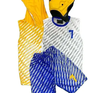 性能Dri-Fit升华可逆定制7v7足球服双缝线青年学院7v7足球服