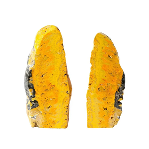 Material de piedras preciosas de alta calidad Bumblebe sujetalibros piedra Natural tipo crudo Cristal de piedras preciosas para decoración mayorista - Product Image 1