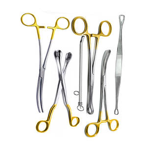 Ensemble d'instruments chirurgicaux vétérinaires D & C d'acier inoxydable pour la gynécologie et la chirurgie générale - Product Image 2