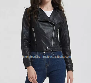 Chaquetas de Motociclista de Cuero PU de Moda Personalizadas al por Mayor 2023, Impermeables, Transpirables, con Cierre Frontal, Talla Grande, Estilo de Temporada de Invierno para Hombre - Product Image 5