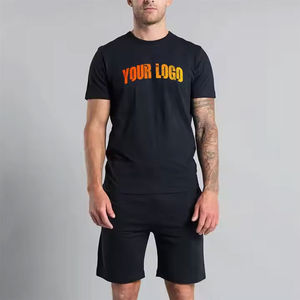 Conjunto de Camiseta y Pantalones Cortos para Hombre, Diseño Moderno, Alta Calidad, Transpirable, Última Moda - Product Image 1