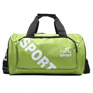 Bolsa de Deporte de Nailon Colorida con Logotipo Personalizado, Bolsa de Viaje Impermeable con Compartimento para Zapatos, Bolsa de Gimnasio para Deportes al Aire Libre - Product Image 2