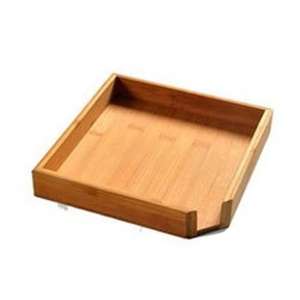 Plateaux décoratifs en bois massif naturel Plateau de service carré en bois naturel Plateau de service en bois de luxe pour restaurant et hôtel - Product Image 2