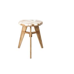 Attractive Designer Novelty Design Wooden Stool With Custom <b>Seat</b> Home Decoration Luxury Furniture Side Stool Hot Selling - Product Image 6