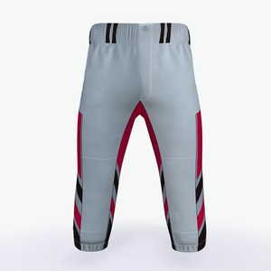 ชุดกีฬากางเกงเบสบอลโพลีเอสเตอร์พิมพ์ซับลิเมชันสำหรับทีมชุดเครื่องแบบออกแบบโลโก้ได้ตามต้องการ - Product Image 2