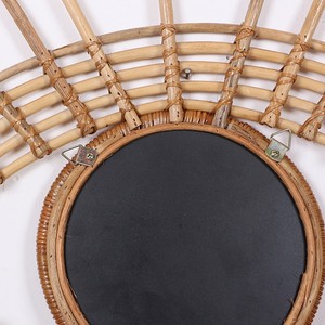 High Quality Eye 70x50 cm <b>MOP</b> Rattan <b>Wall</b> Decoration Elegant New Design Rattan <b>Wall</b> Decoration Handmade in Vietnam - Product Image 2