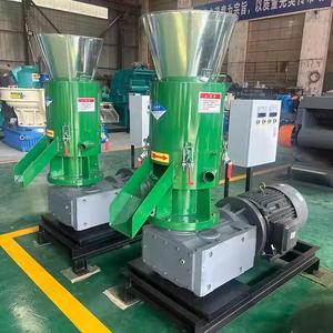 Petites machines à granulés de biomasse Sciure de bois Machines à granulés de biomasse à vis à vendre - Product Image 1