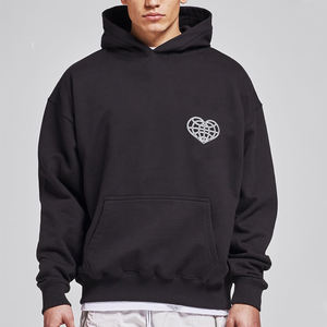Hombres Oem entrenamiento cálido grueso pulóver con capucha logotipo personalizado barato al por mayor Hoody - Product Image 1
