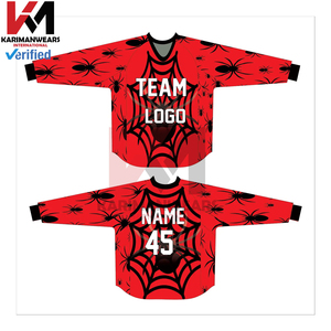 เสื้อเพนท์บอลพิมพ์ลายแบบระเหิดคุณภาพสูงสั่งทำพิเศษ ระบายอากาศได้ดี พร้อมแผ่นป้องกันสำหรับผู้เล่น ทีม และสนาม - Product Image 2