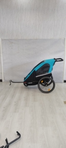 Harnais de sécurité à 5 points pliant remorque de poussette de vélo pour enfants - Product Image 5