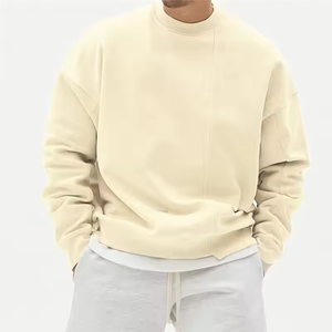 Échantillon personnalisé 100% coton Sweat-shirt et sweat-shirt décontracté pour homme de haute qualité Sweat-shirt personnalisé - Product Image 3