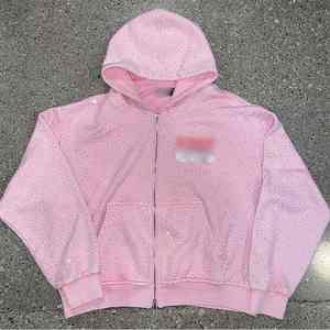 Trajes de sudor ecológicos informales de invierno para hombre superventas de calidad premium Color sólido 100% algodón transpirable cómodo - Product Image 3